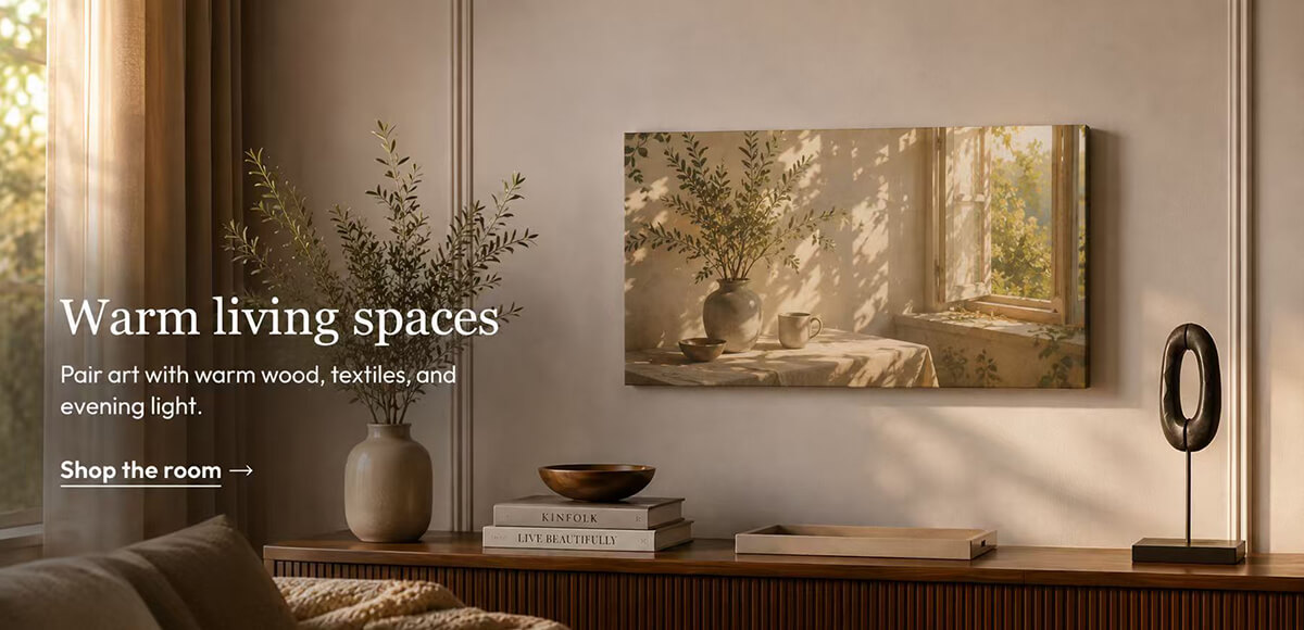Warm living spaces